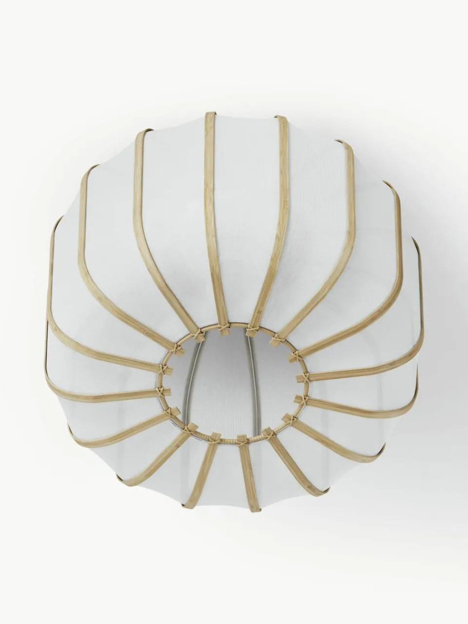 Plafondlamp Salma van bamboehout^Westwing Collection Discount