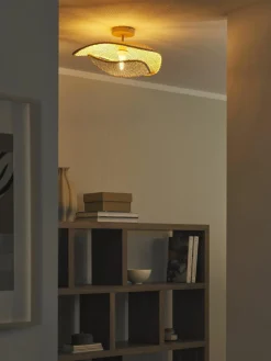 Plafondlamp Senja van rotan^Westwing Collection Hot