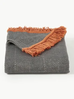 Plaid Agatha met visgraatpatroon^Westwing Collection New
