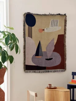 Plaid Bird van biokatoen^ferm LIVING Kids New