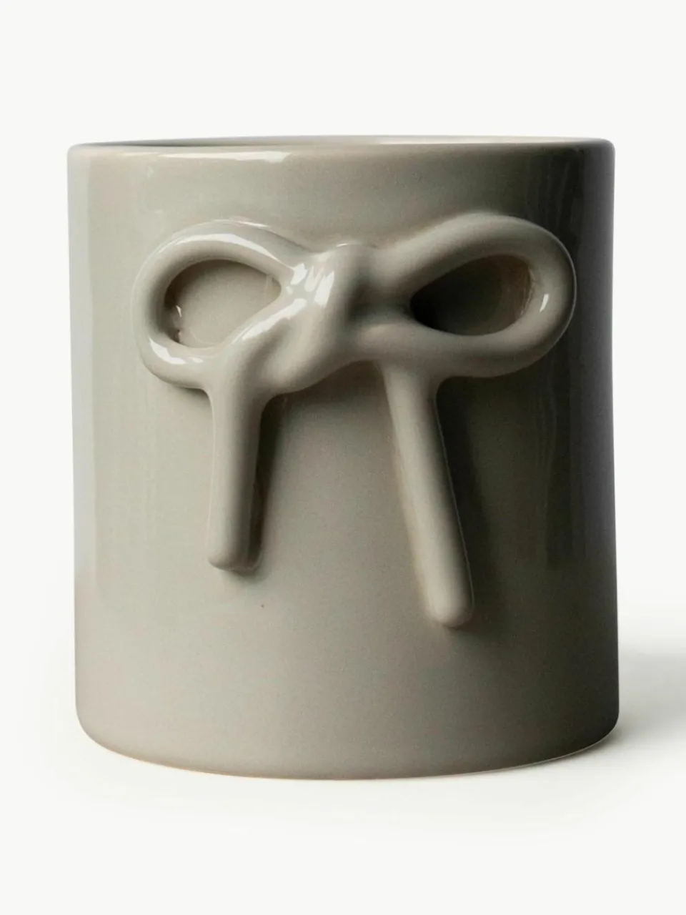 Plantenpot Bow van keramiek, H 11 cm^DBKD Best
