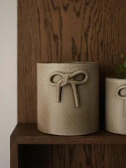 Plantenpot Bow van keramiek, H 14 cm^DBKD Best