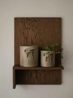 Plantenpot Bow van keramiek, H 14 cm^DBKD Best