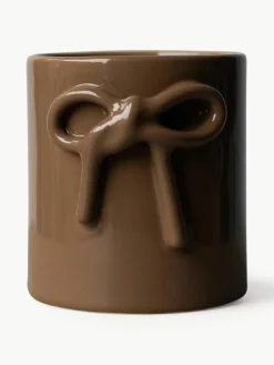 Plantenpot Bow van keramiek, H 11 cm^DBKD Best