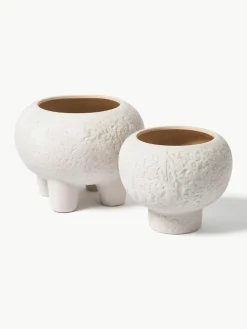 Plantenpot Elm van keramiek, H 27 cm^Westwing Collection Outlet