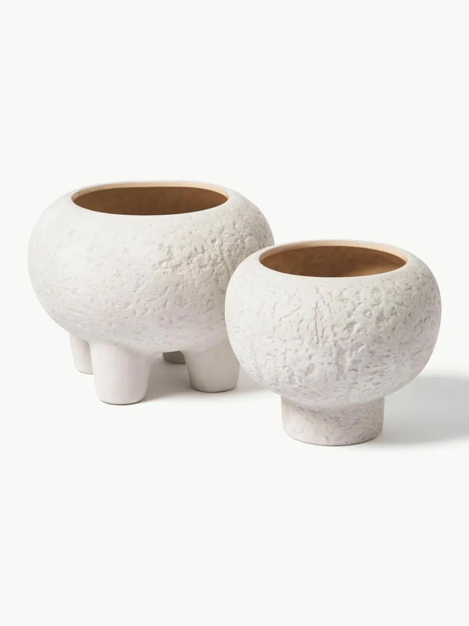 Plantenpot Elm van keramiek, H 27 cm^Westwing Collection Outlet