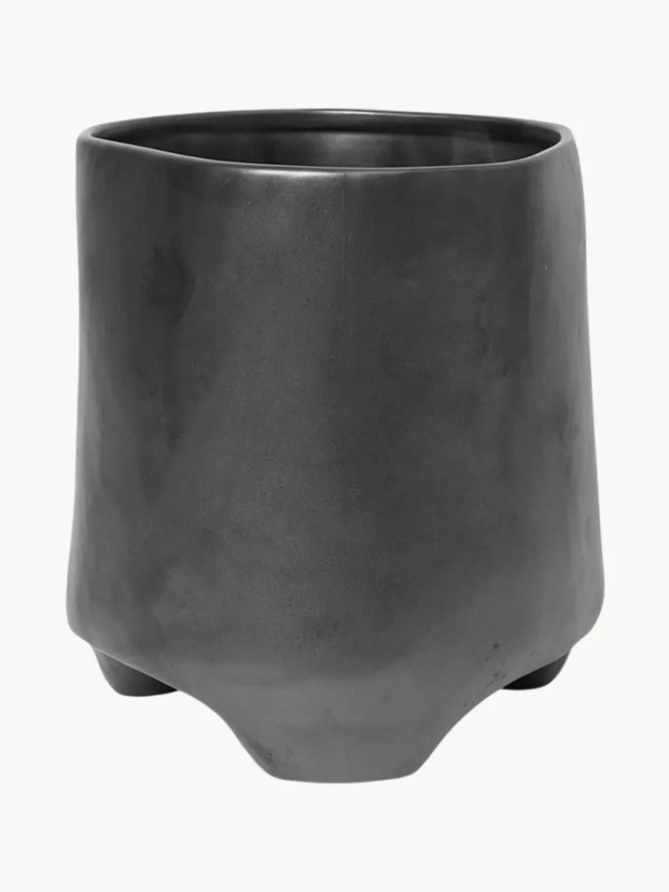 Plantenpot Esca van keramiek, H 21 cm^ferm LIVING Outlet
