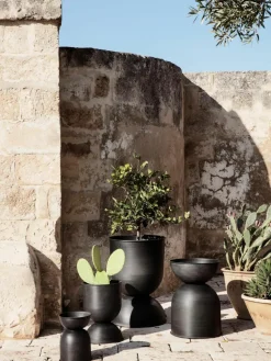 Plantenpot Hourglass, H 59 cm^ferm LIVING Online