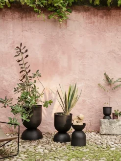 Plantenpot Hourglass, H 73 cm^ferm LIVING Hot