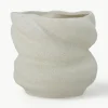 Plantenpot Orana in organische vorm van keramiek^Bloomingville New