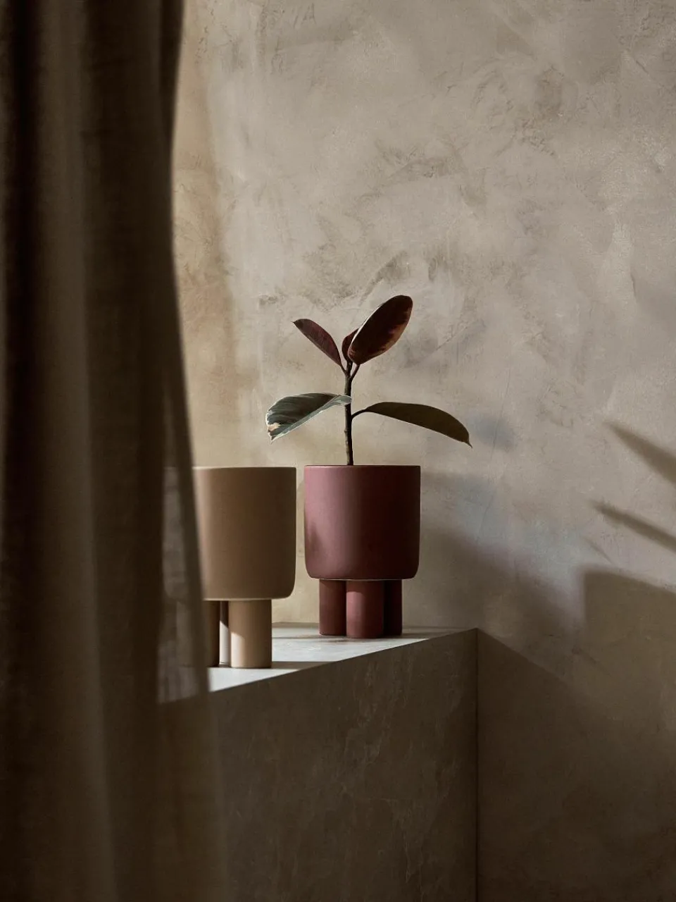 Plantenpot Tilia van keramiek^Westwing Collection Online
