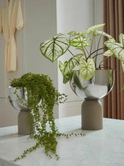 Plantenpot Torus van metaal, H 23 cm^AYTM Sale