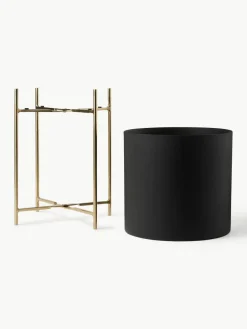 Plantenpotten Mina van metaal, set van 2^Westwing Collection Clearance