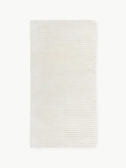 Pluizig hoogpolig vloerkleed Wes met hoog-laag structuur, handgeweven^Westwing Collection Outlet