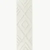 Pluizige hoogpolige loper Magda met verhoogd hoog-laag structuur^Westwing Collection Hot