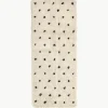 Pluizige hoogpolige loper Ayana, handgetuft^Westwing Collection Clearance