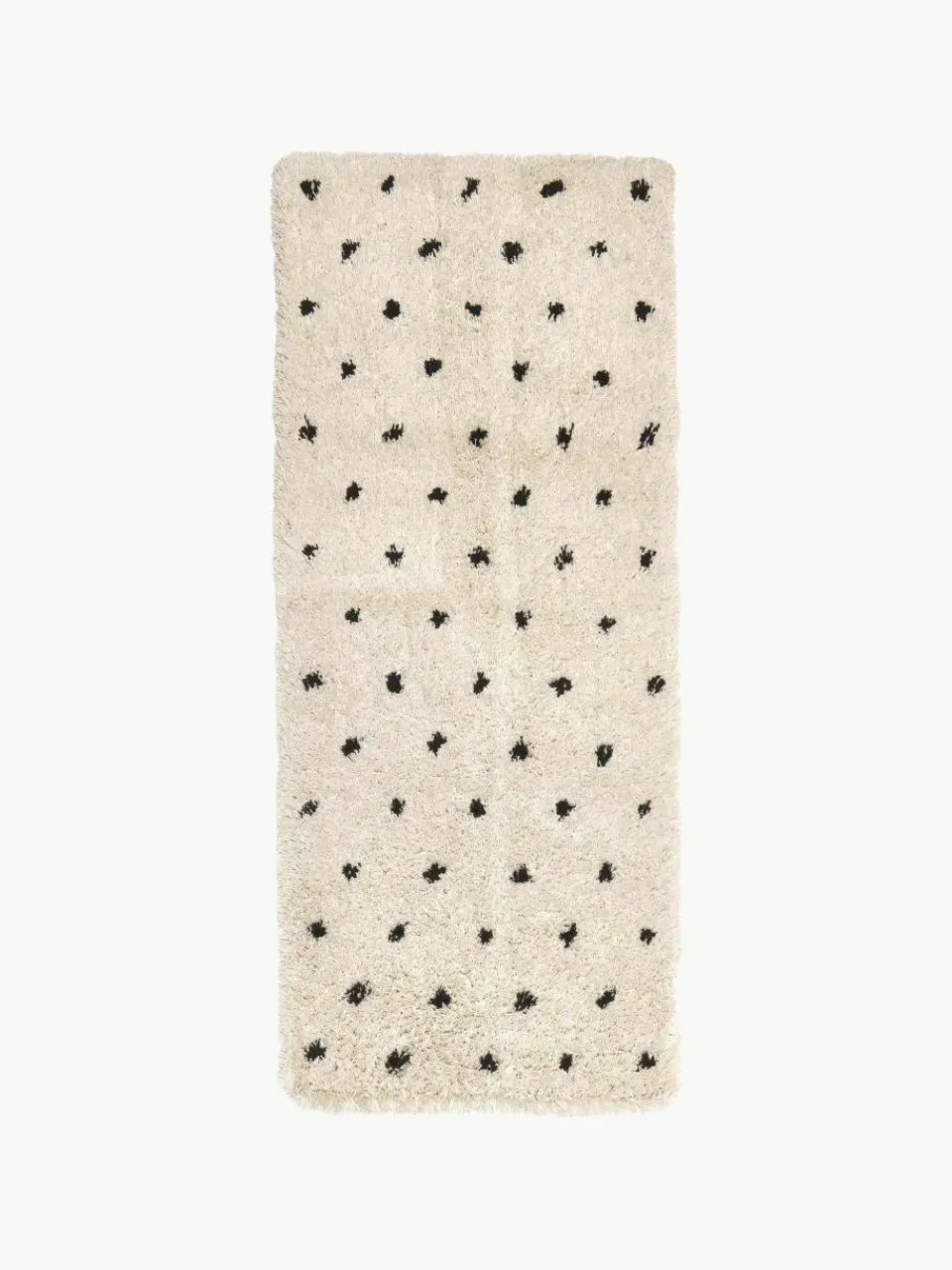 Pluizige hoogpolige loper Ayana, handgetuft^Westwing Collection Clearance