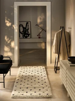 Pluizige hoogpolige loper Ayana, handgetuft^Westwing Collection Clearance