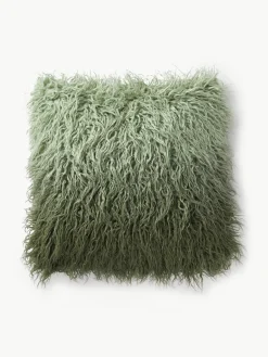 Pluizige kussenhoes Dolly met ombré effect^Westwing Collection Hot