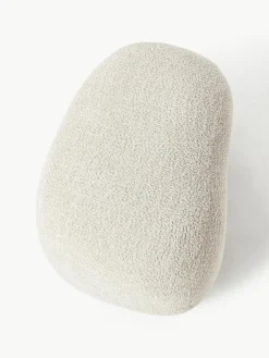 Poef Alba uit teddy-bouclé^Westwing Collection Sale