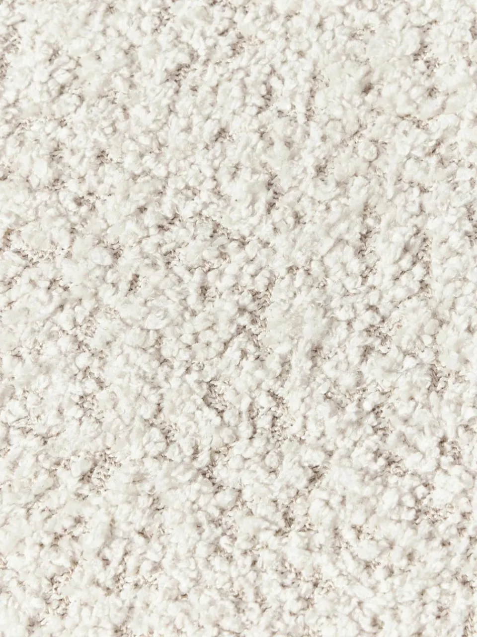 Poef Alba uit teddy-bouclé^Westwing Collection Sale