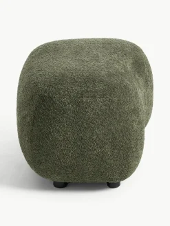 Poef Alba uit teddy-bouclé^Westwing Collection Online