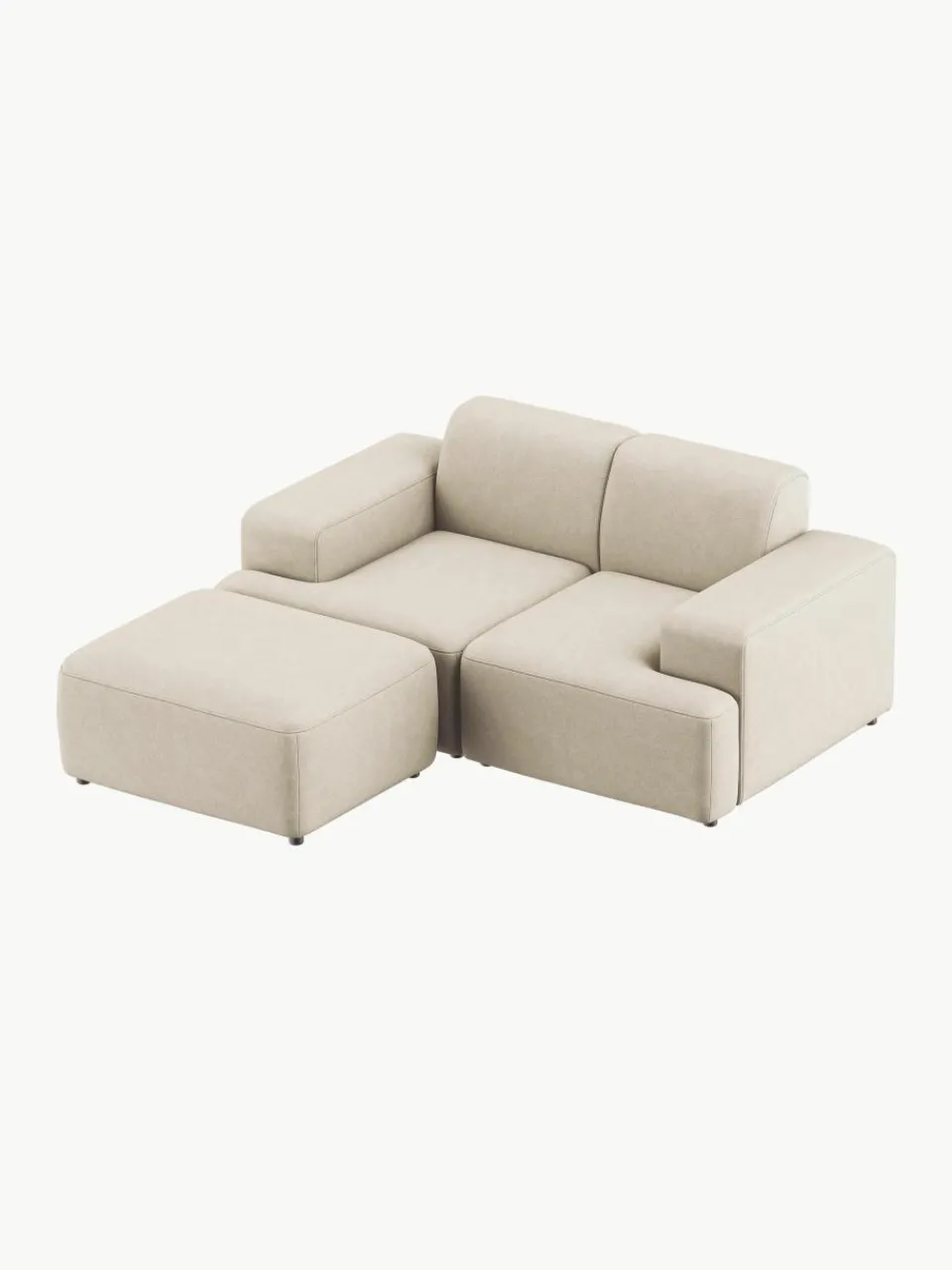Poef Melva, B 99 x D 72 cm^Westwing Collection Sale