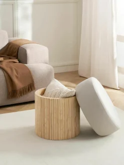 Poef Nala met opbergruimte^Westwing Collection Clearance