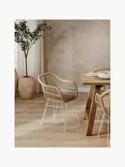 Polyrotan armstoelen Costa, 2 stuks^Westwing Collection Online