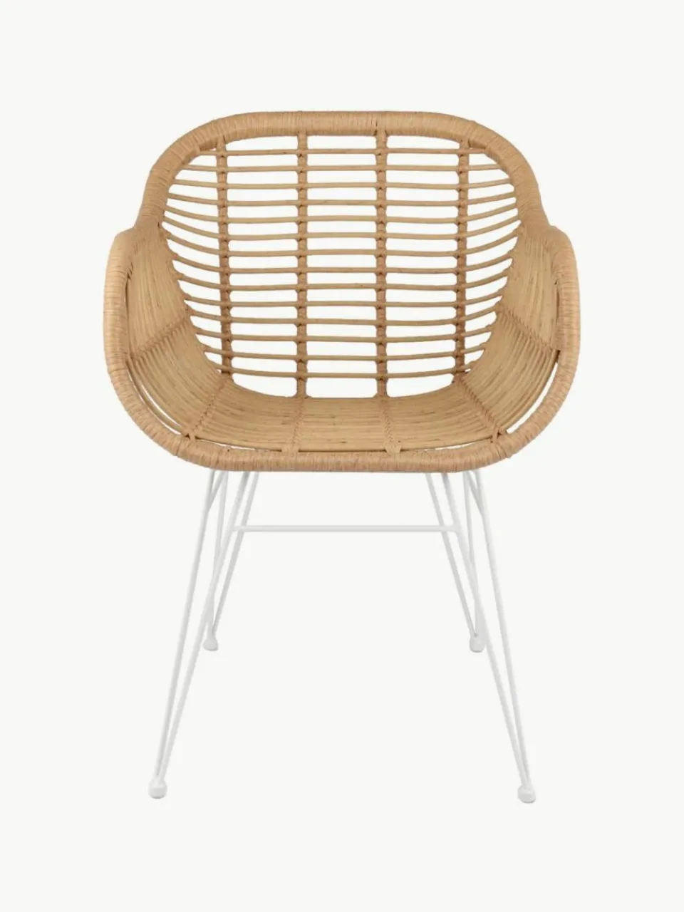 Polyrotan armstoelen Costa, 2 stuks^Westwing Collection Online