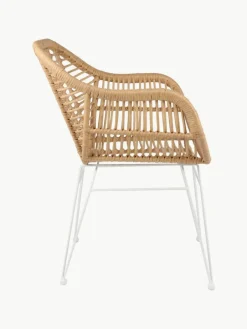 Polyrotan armstoelen Costa, 2 stuks^Westwing Collection Online