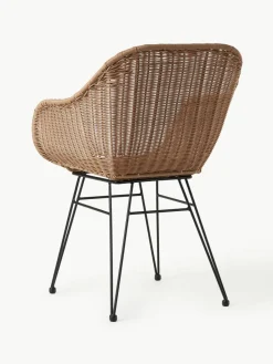 Polyrotan armstoelen Costa, 2 stuks^Westwing Collection Best