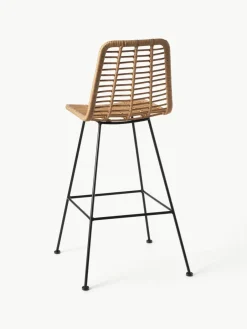 Polyrotan barstoel Sola^Westwing Collection Discount