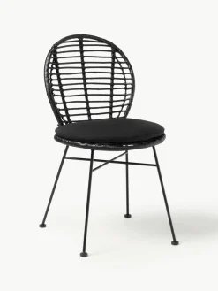Polyrotan stoelen Cordula met stoelkussen, 2 stuks^Westwing Collection Online