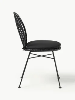 Polyrotan stoelen Cordula met stoelkussen, 2 stuks^Westwing Collection Online