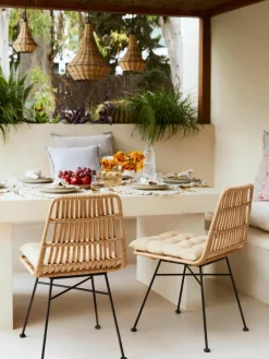 Polyrotan stoelen Costa, 2 stuks^Westwing Collection Clearance