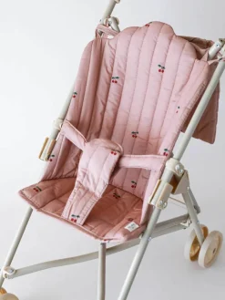 Poppenwagen Cherry Blush riem en draagtas^Konges Slojd New