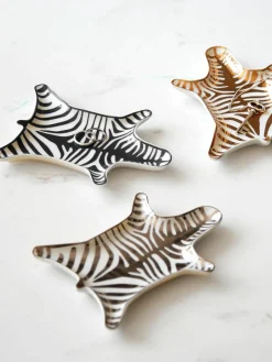 Porselein decoratief dienblad Zebra^Jonathan Adler Outlet