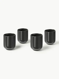 Porseleinen bekers Nessa, 4 stuks^Westwing Collection Hot