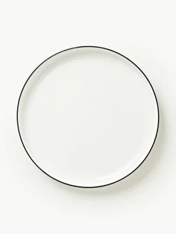 Porseleinen dinerbord Facile, 2 stuks^Westwing Collection Discount