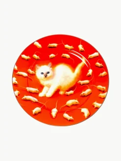 Porseleinen dinerbord Kitten^SELETTI Hot