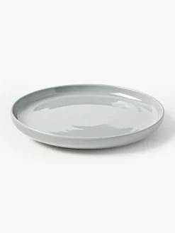 Porseleinen dinerborden Nessa, 4 stuks^Westwing Collection Clearance