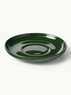 Porseleinen espressokopjes Nessa met schotels, 4 stuks^Westwing Collection Outlet