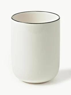 Porseleinen koffiekopjes Facile, 2 stuks^Westwing Collection Clearance