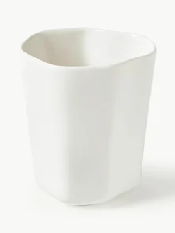 Porseleinen koffiemokken Joana in organische vorm, 4 stuks^Westwing Collection Discount