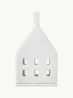 Porseleinen lichthuis Living, H 10 cm^Westwing Outlet