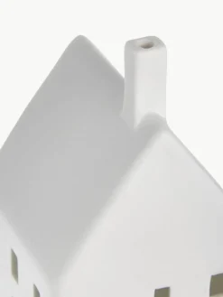 Porseleinen lichthuis Living, H 10 cm^Westwing Outlet