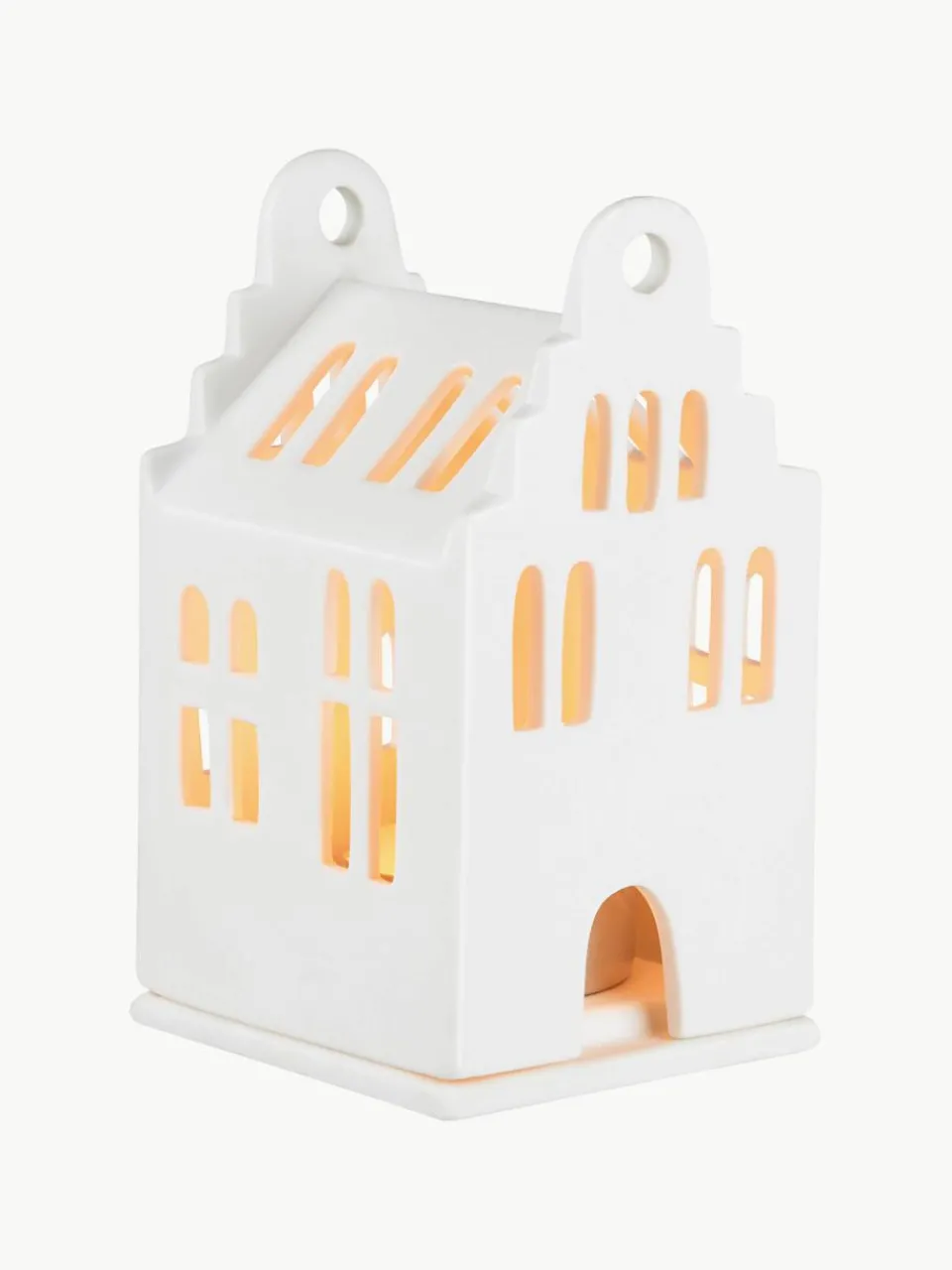Porseleinen lichthuis Living, H 11 cm^Westwing Online