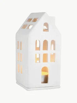 Porseleinen lichthuis Living, H 13 cm^Westwing Best