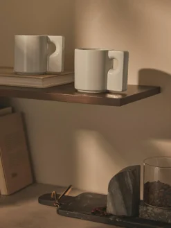 Porseleinen mokken Keira, 2 stuks^Westwing Collection Discount